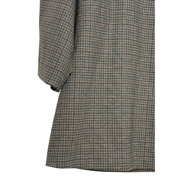 NWT Kal Rieman Quarter Zip Mock Checked Top, Size M - Picture 5 of 8